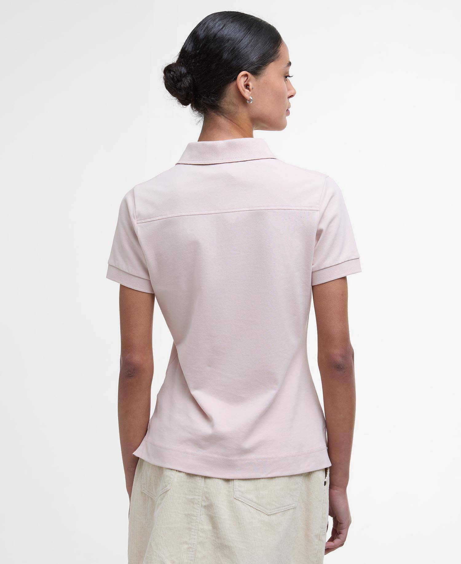 Polo manica corta LML0634 LML PI38 BARBOUR Primrose pink/hessian 