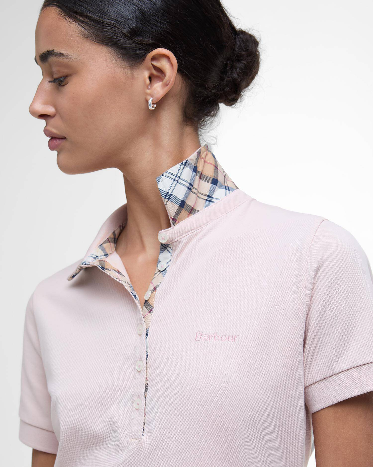 Polo manica corta LML0634 LML PI38 BARBOUR Primrose pink/hessian 