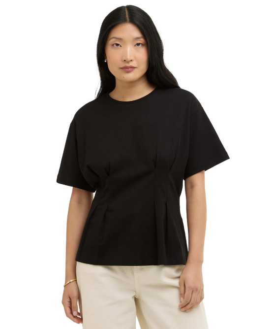 Blusa manica corta LML0924 LML BK11 BARBOUR Black 