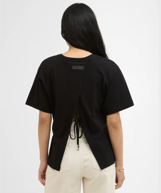 Blusa manica corta LML0924 LML BK11 BARBOUR Black 