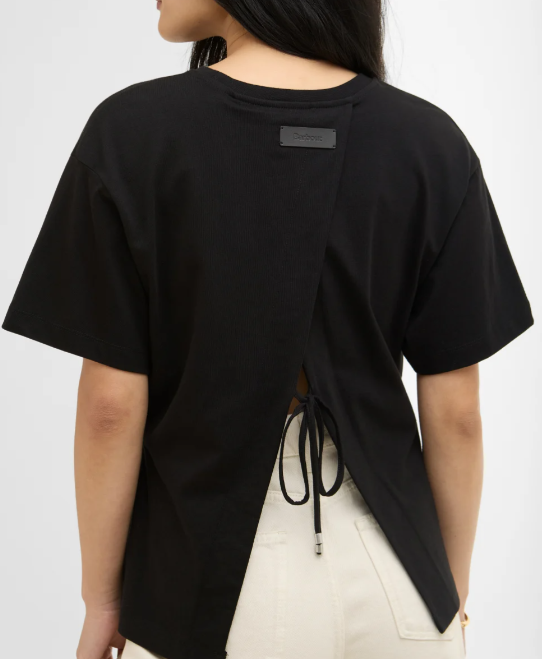 Blusa manica corta LML0924 LML BK11 BARBOUR Black 