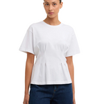 Blusa manica corta LML0924 LML WH11 BARBOUR White 