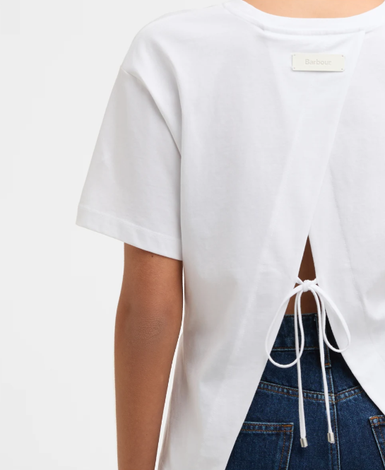 Blusa manica corta LML0924 LML WH11 BARBOUR White 