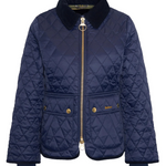 Giacca trapuntata dalla vestibilità aderente LQU1765 LQU NY71 BARBOUR Blue 