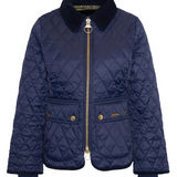 Giacca trapuntata dalla vestibilità aderente LQU1765 LQU NY71 BARBOUR Blue 
