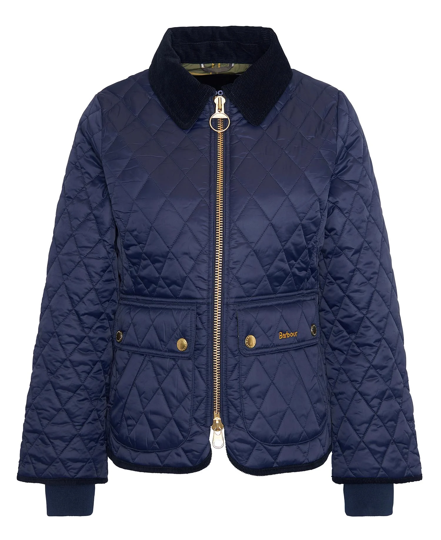 Giacca trapuntata dalla vestibilità aderente LQU1765 LQU NY71 BARBOUR Blue 