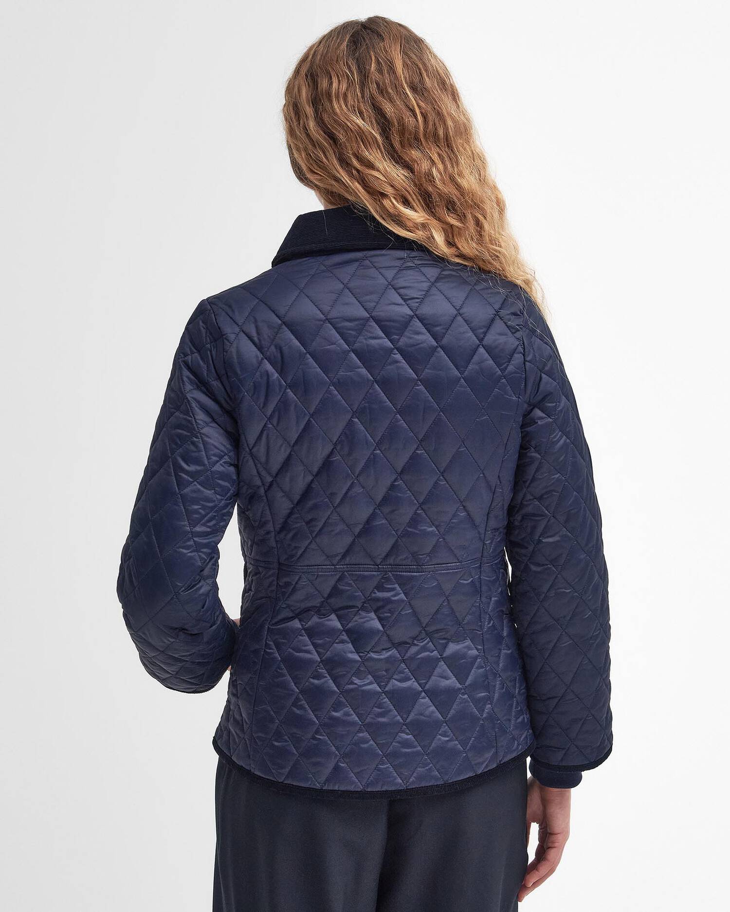 Giacca trapuntata dalla vestibilità aderente LQU1765 LQU NY71 BARBOUR Blue 