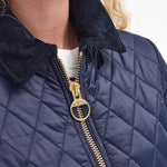 Giacca trapuntata dalla vestibilità aderente LQU1765 LQU NY71 BARBOUR Blue 
