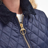 Giacca trapuntata dalla vestibilità aderente LQU1765 LQU NY71 BARBOUR Blue 