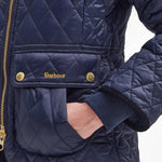 Giacca trapuntata dalla vestibilità aderente LQU1765 LQU NY71 BARBOUR Blue 