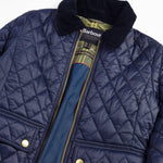 Giacca trapuntata dalla vestibilità aderente LQU1765 LQU NY71 BARBOUR Blue 