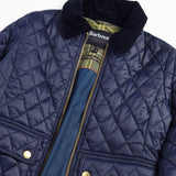 Giacca trapuntata dalla vestibilità aderente LQU1765 LQU NY71 BARBOUR Blue 