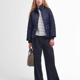 Giacca trapuntata dalla vestibilità aderente LQU1765 LQU NY71 BARBOUR Blue 