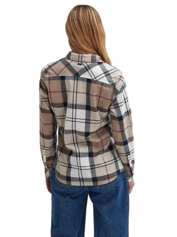 Camicia a quadri tartan LSH1353 LSH BR37 BARBOUR Hessian tartan 
