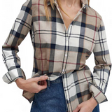 Camicia a quadri tartan LSH1353 LSH BR37 BARBOUR Hessian tartan 