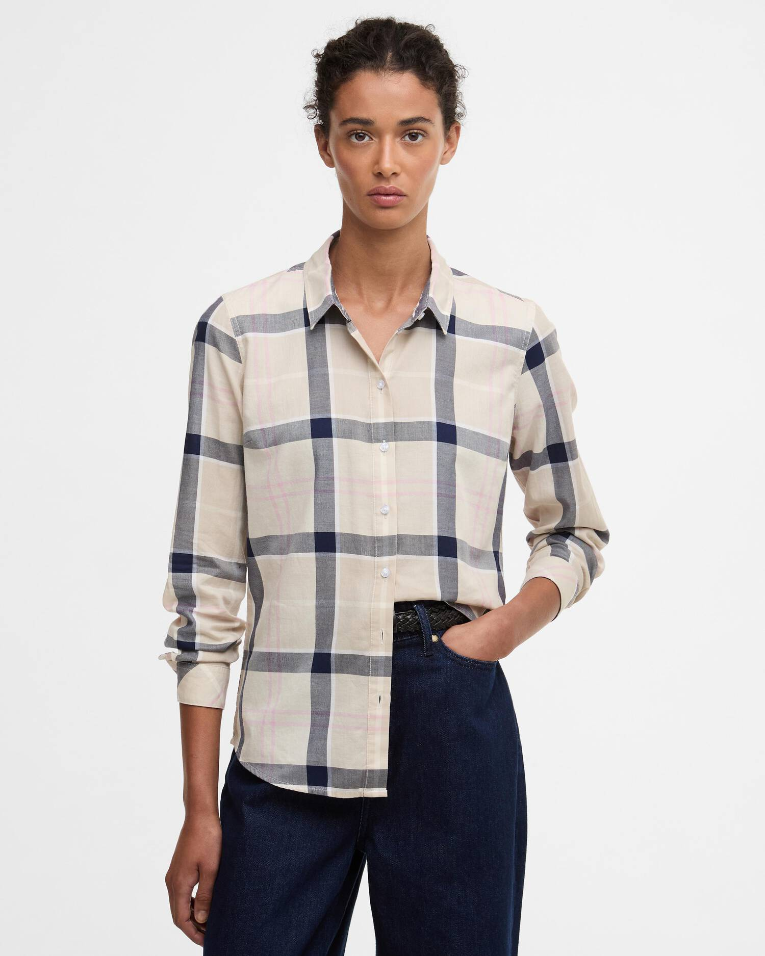 Camicia a quadri tartan LSH1353 LSH PI55 BARBOUR Cherry blossom tartan 
