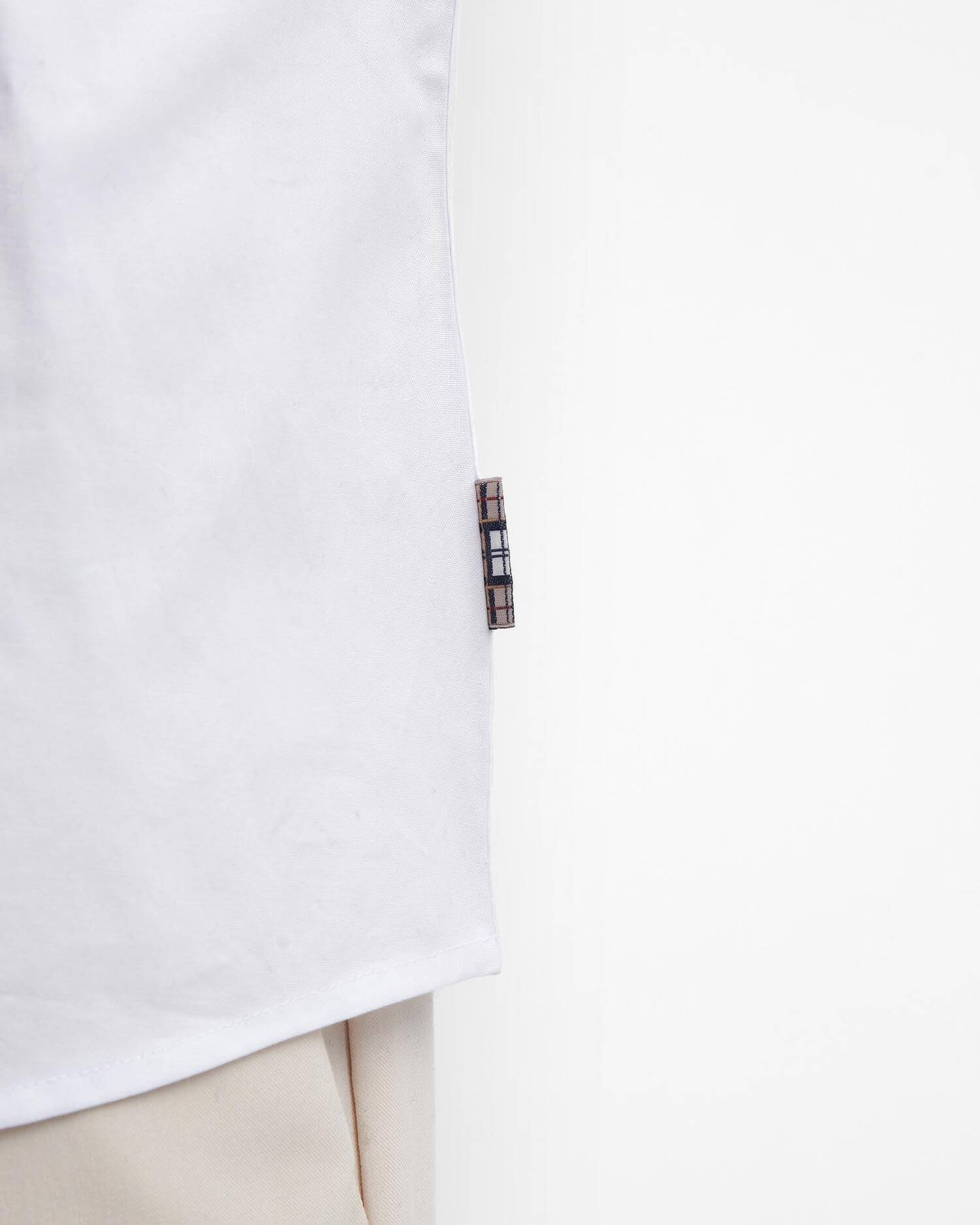 Camicia in cotone oxford LSH1409 LSH WH33 BARBOUR White/hessian tartan 