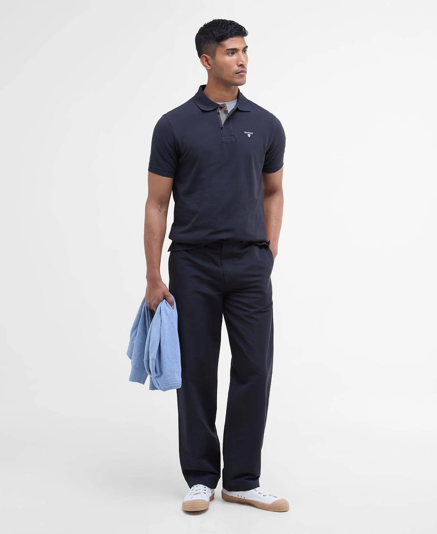 Polo in cotone MML0012 MML NY51 BARBOUR Navy dress 