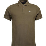 Polo in cotone MML0012 MML OL51 BARBOUR Dark olive 