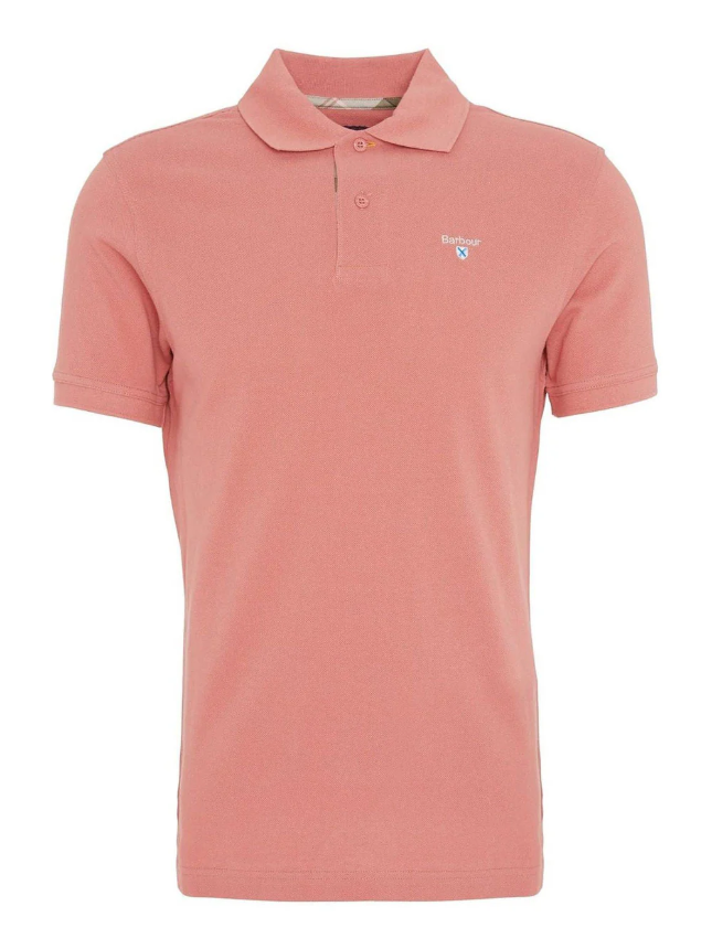 Polo in cotone MML0012 MML PI55 BARBOUR Pink clay 