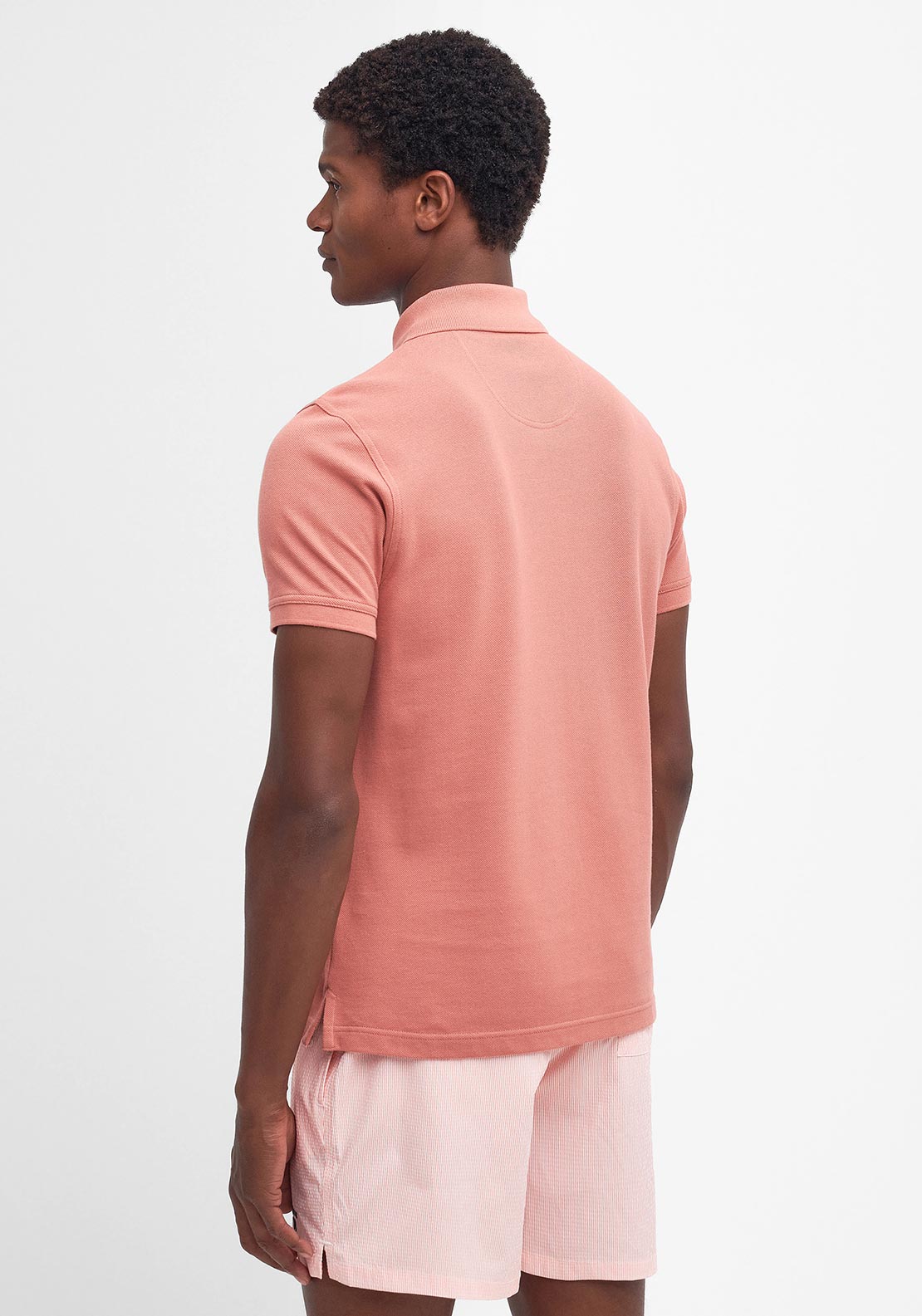 Polo in cotone MML0012 MML PI55 BARBOUR Pink clay 