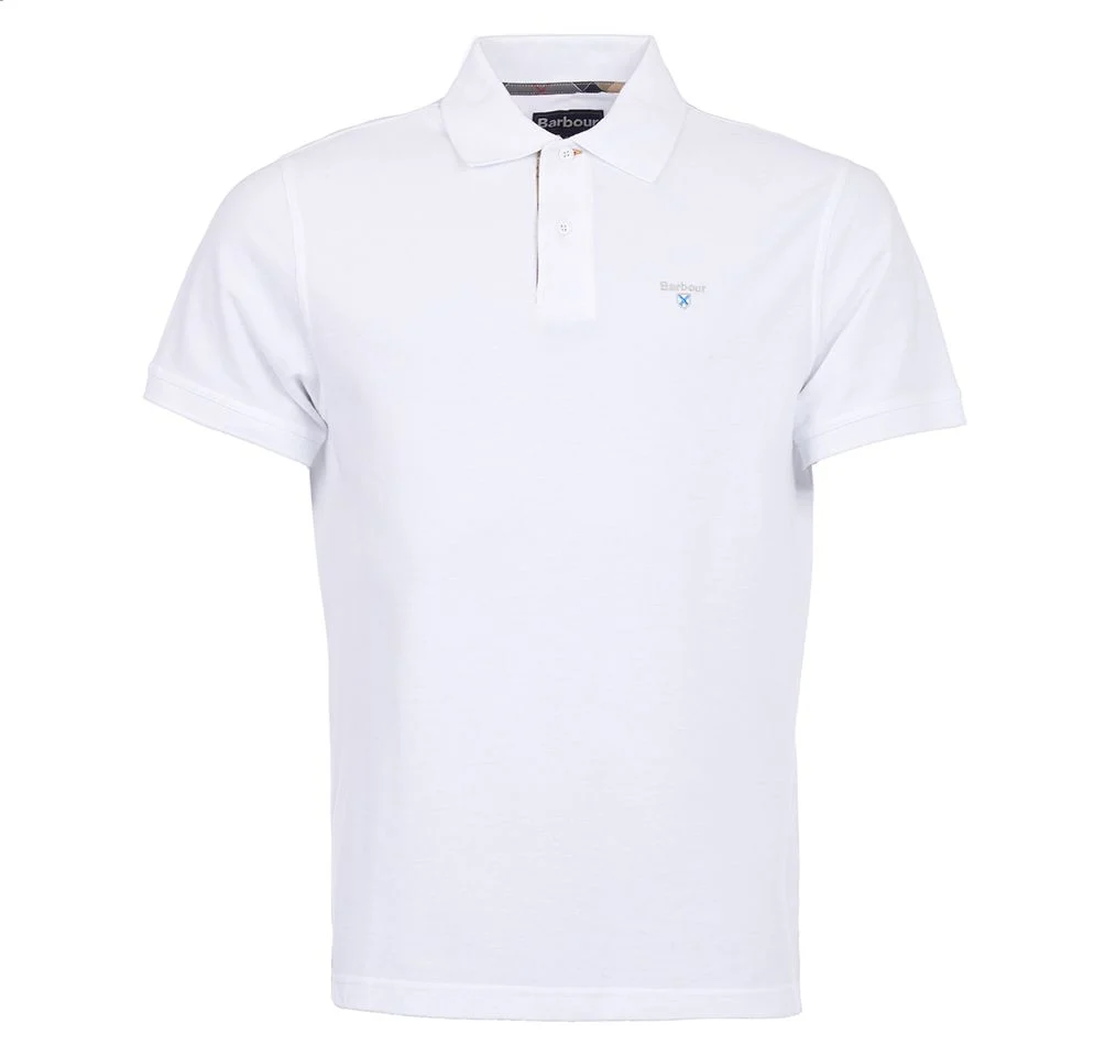 Polo in cotone MML0012 MML WH11 BARBOUR White/dress 
