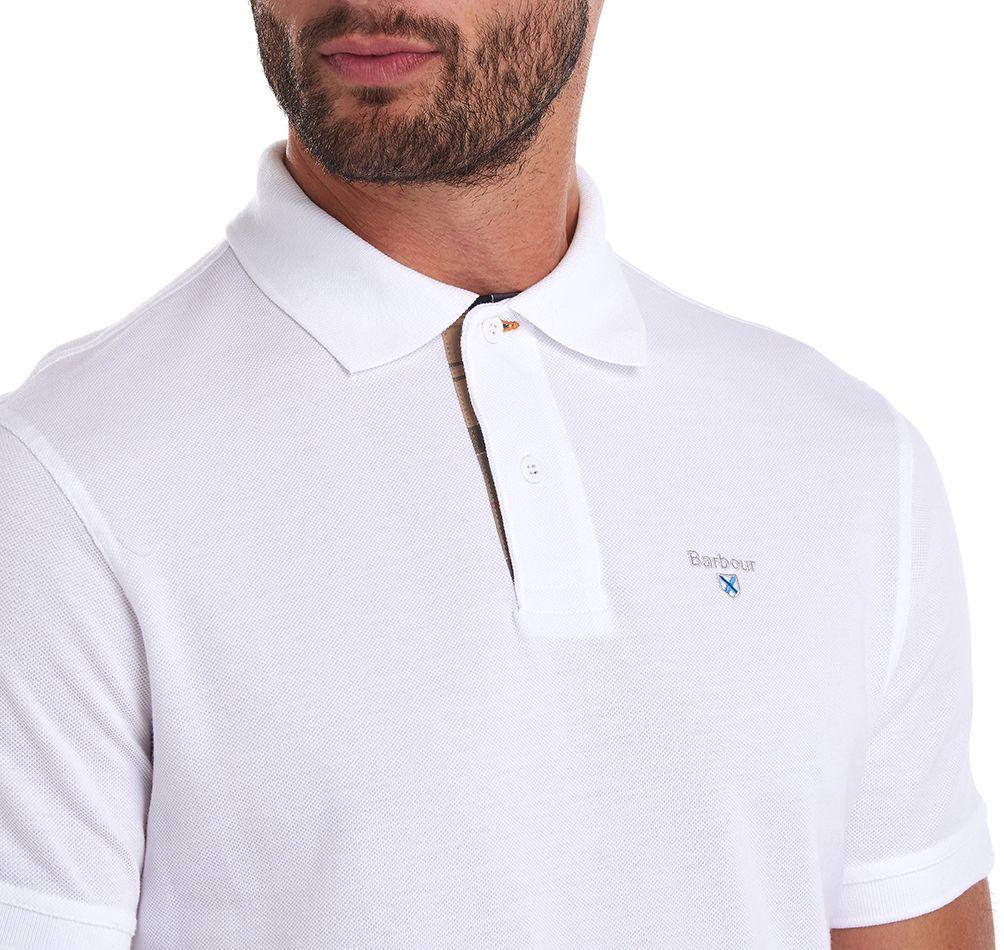 Polo in cotone MML0012 MML WH11 BARBOUR White/dress 