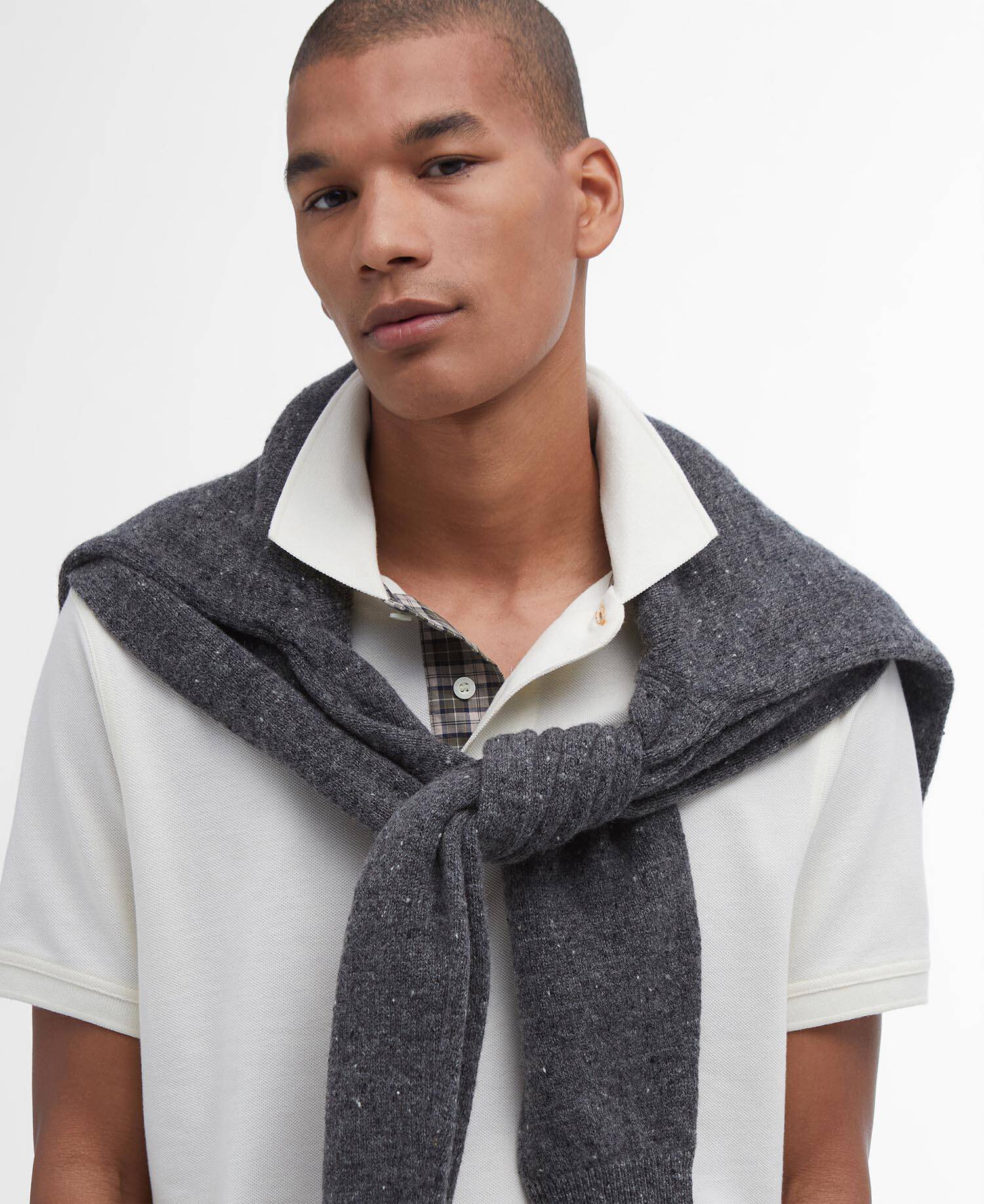 Polo in cotone MML0012 MML WH71 BARBOUR Whisper white/classic 