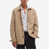 Overshirt lavata MOS0281 MOS ST17 BARBOUR Washed stone 