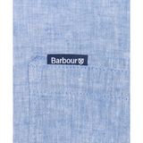 Camicia manica lunga in misto lino MSH5090 MSH BL33 BARBOUR Blue 