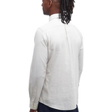 Camicia manica lunga in misto lino MSH5090 MSH WH11 BARBOUR White 