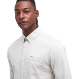 Camicia manica lunga in misto lino MSH5090 MSH WH11 BARBOUR White 