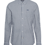 Camicia in cotone seersucker MSH5577 MSH NY91 BARBOUR Navy 