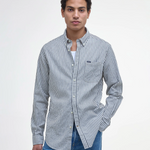 Camicia in cotone seersucker MSH5577 MSH NY91 BARBOUR Navy 