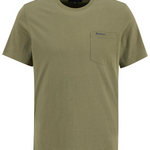 T-Shirt con taschino MTS1114 MTS OL37 BARBOUR Grey olive 