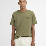 T-Shirt con taschino MTS1114 MTS OL37 BARBOUR Grey olive 