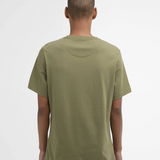 T-Shirt con taschino MTS1114 MTS OL37 BARBOUR Grey olive 