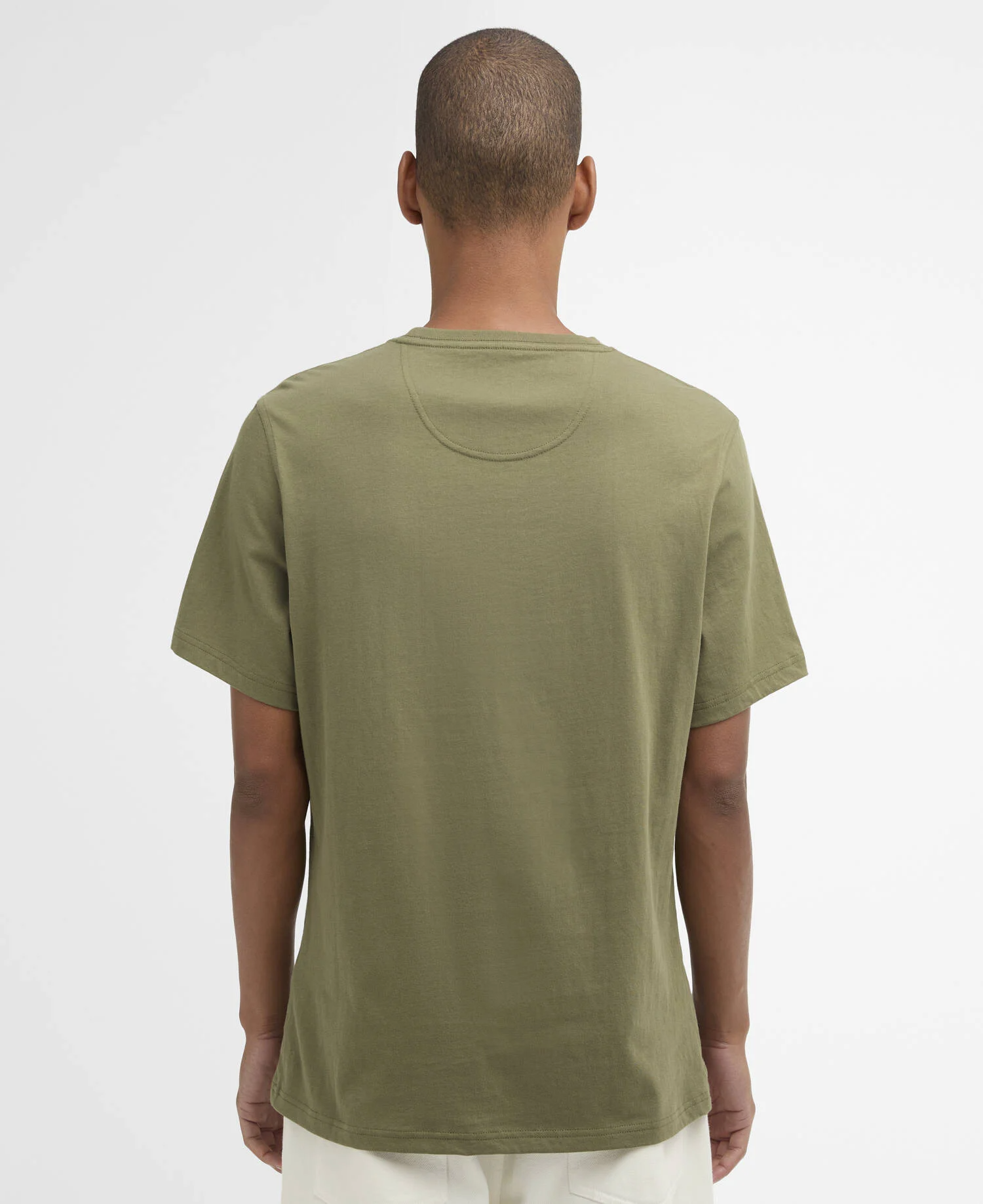 T-Shirt con taschino MTS1114 MTS OL37 BARBOUR Grey olive 