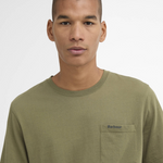 T-Shirt con taschino MTS1114 MTS OL37 BARBOUR Grey olive 