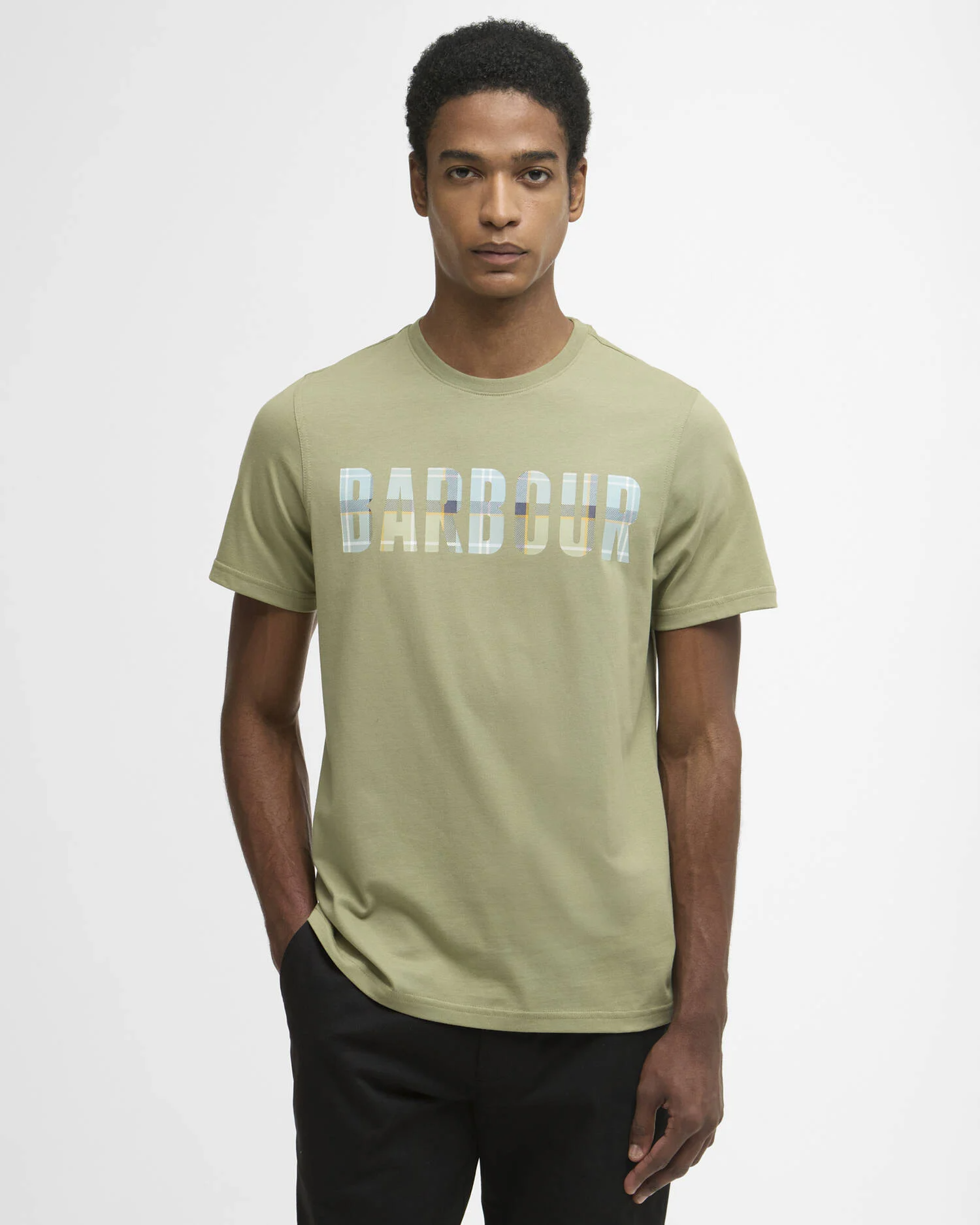 T-Shirt manica corta MTS1275 MTS GN34 BARBOUR Laurel green 