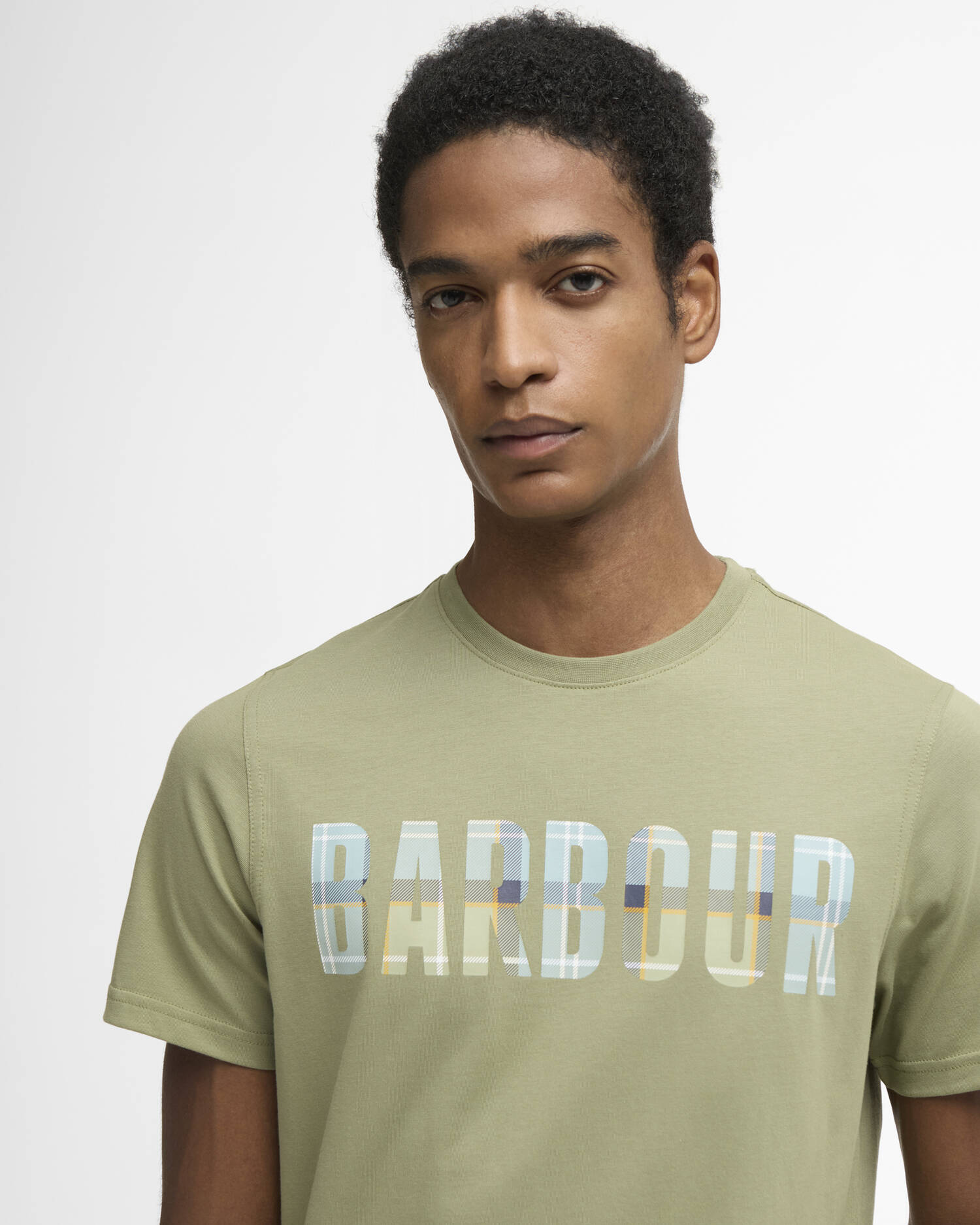 T-Shirt manica corta MTS1275 MTS GN34 BARBOUR Laurel green 