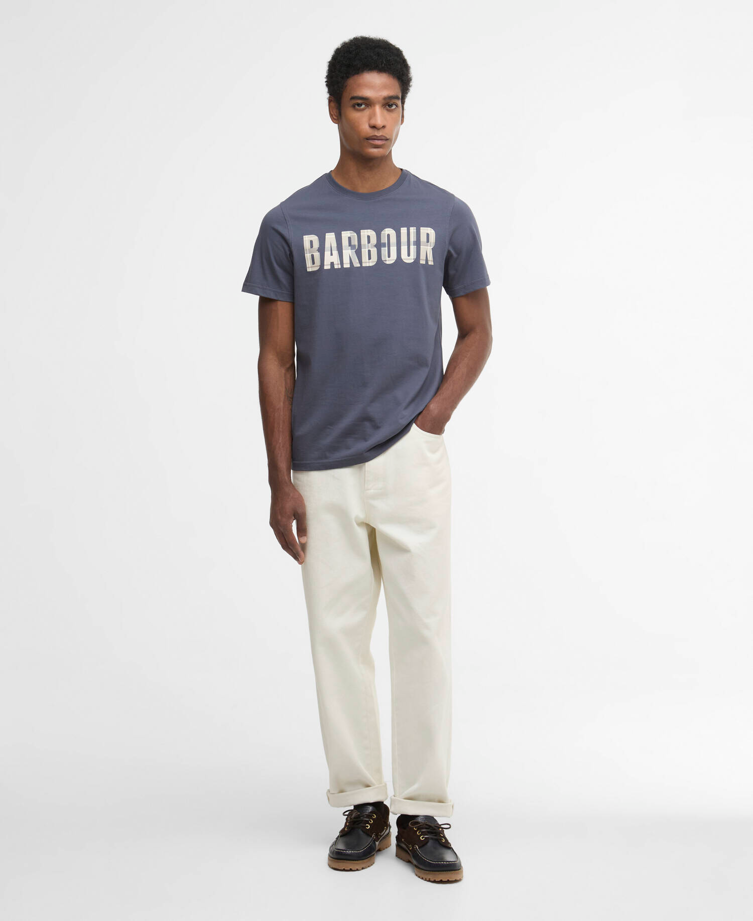 T-Shirt manica corta MTS1275 MTS NY51 BARBOUR Washed navy 