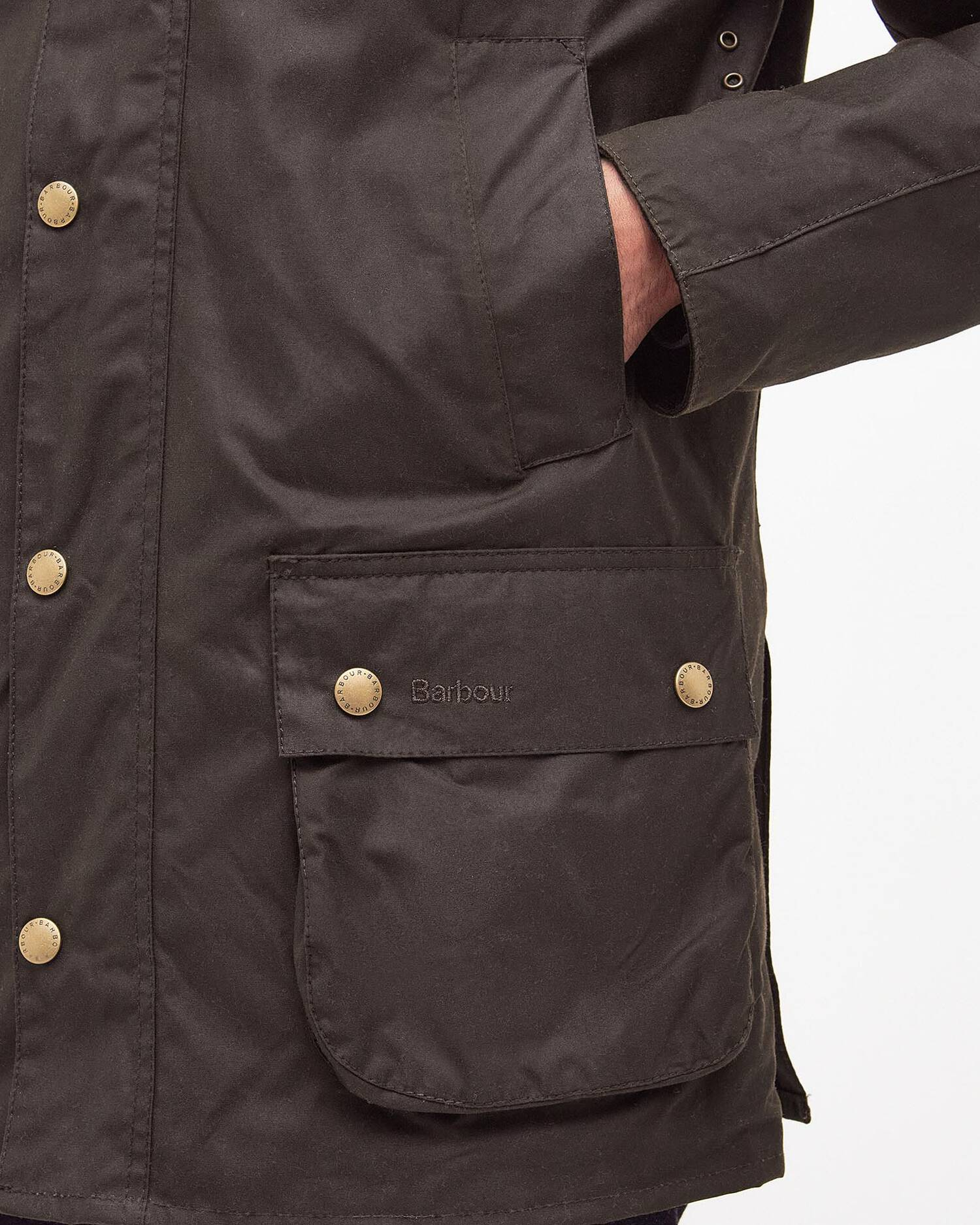 Giaccone cerato MWX0339 MWX OL71 BARBOUR Olive 