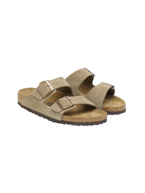 Ciabatta in suede ARIZONA 051463 TAUPE BIRKENSTOCK Taupe 