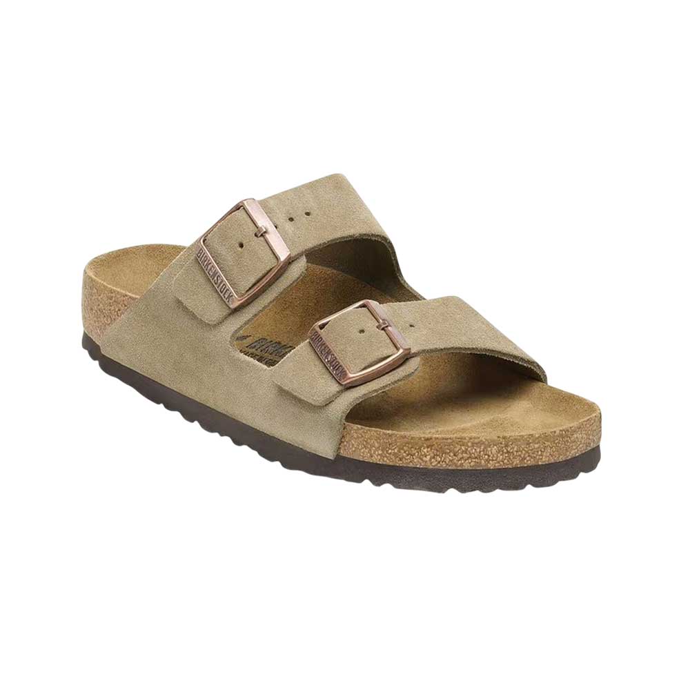 Ciabatta in suede ARIZONA 051463 TAUPE BIRKENSTOCK Taupe 