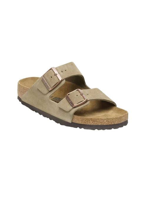 Ciabatta in suede ARIZONA 051463 TAUPE BIRKENSTOCK Taupe 