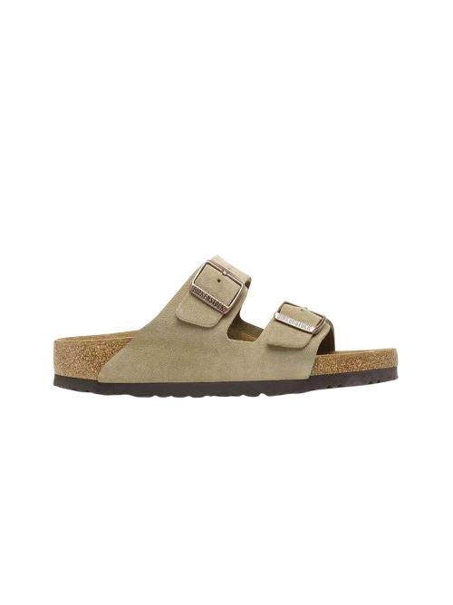 Ciabatta in suede ARIZONA 051463 TAUPE BIRKENSTOCK Taupe 