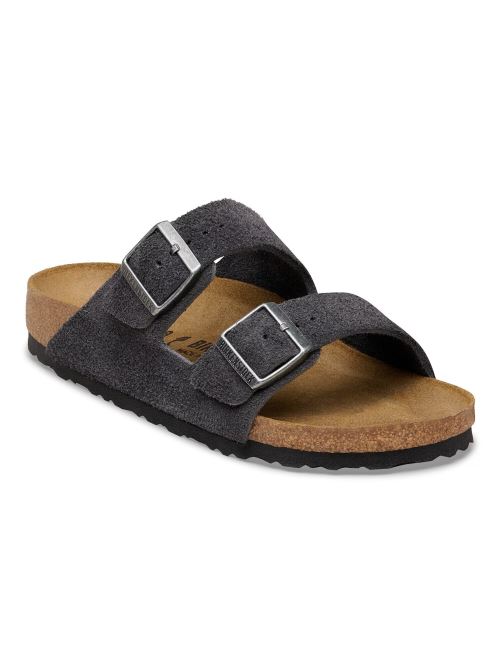 Ciabatta in pelle scamosciata ARIZONA 1031625 CHARCOAL BIRKENSTOCK Charcoal 