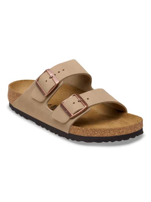 Ciabatta in pelle oliata ARIZONA 352203 TABACCO BROWN BIRKENSTOCK Tabacco brown 