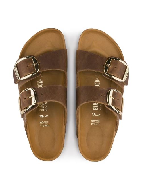 Ciabatta in pelle oliata ARIZONA BIG BUCKLE 1011073 COGNAC BIRKENSTOCK Cognac 